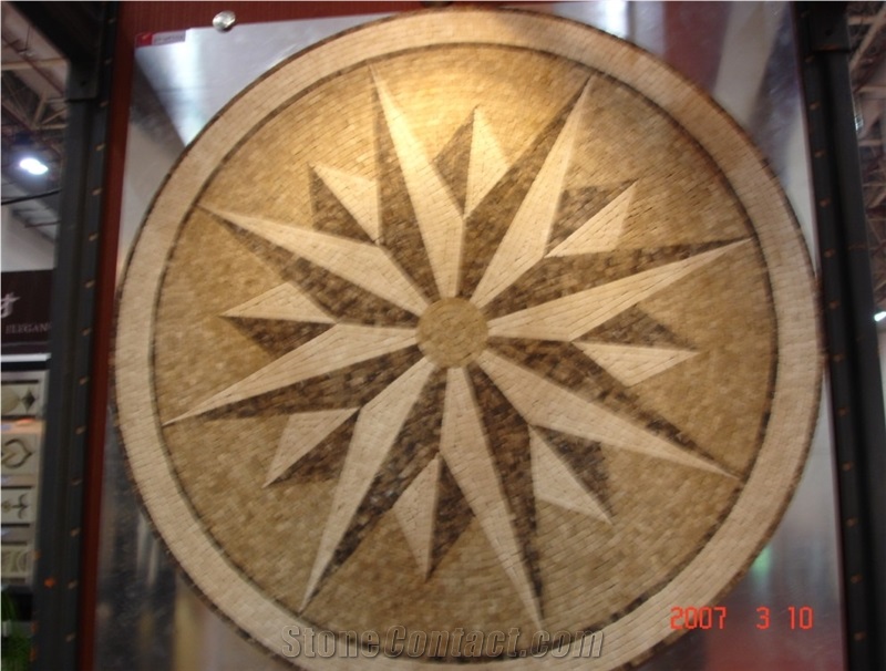Mosaic Medallion,Waterjet Medallion