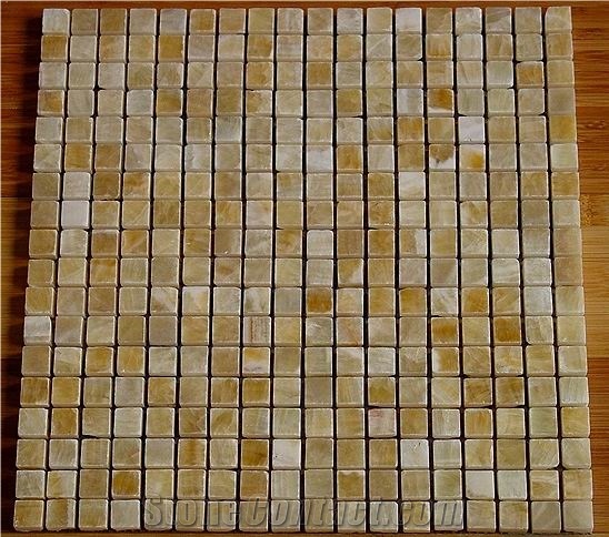 Yellow Onyx Mosaic