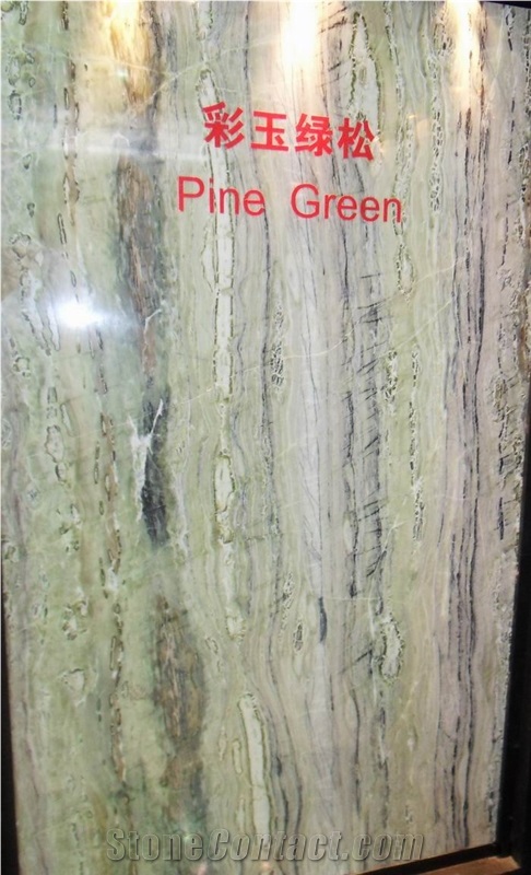Pine Green Marble Slab, Dark Clound Green Marble Slabs