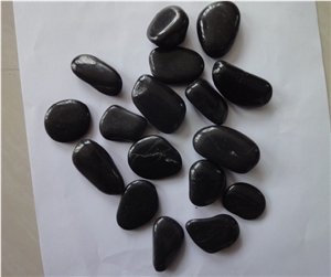 China Black PEBBLE STONE for Sale, G685 Black Granite Pebble Stone