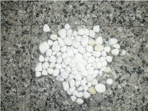Sichuan Crystal White Marble Pebble