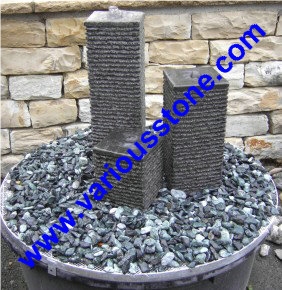 Grey Granite Garden Fountain