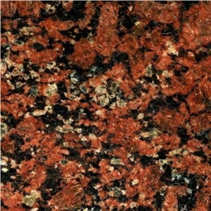Eudokimovsky, Maple Red Ukraine Granite Slabs