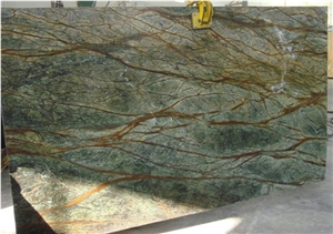 Fancy Green Marble Slabs, India Green Marble