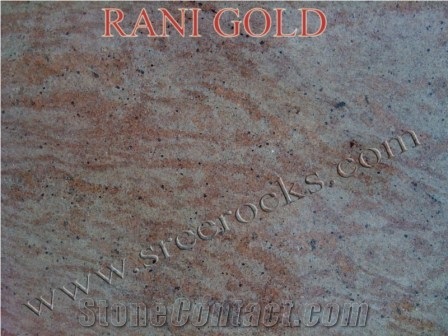 Rani Gold Granite Tile, India Yellow Granite