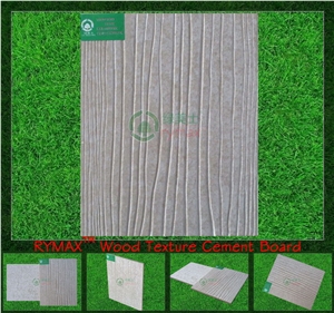 RYMAX Wood Texture Cement Board Wall Panel