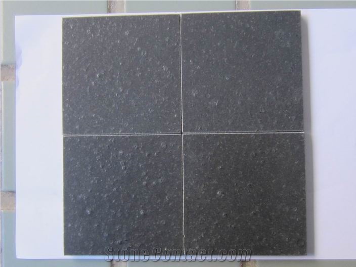 China Black Pearl Basalt Tiles