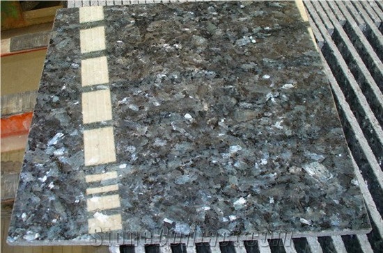 Blue Pearl Granite Polished Tiles, Blue Granite Floor Tile