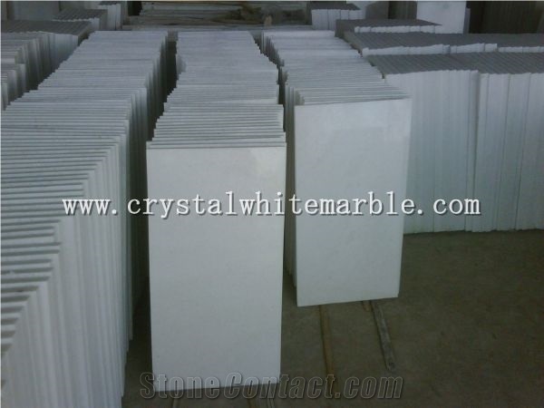 Vietnam White Marble( Crystal White Marble), Pure White Marble Slabs