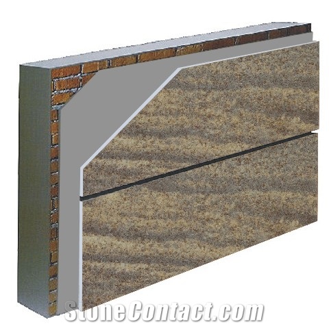 Green Sandstone Board MS102, Brown Sandstone Building, Walling