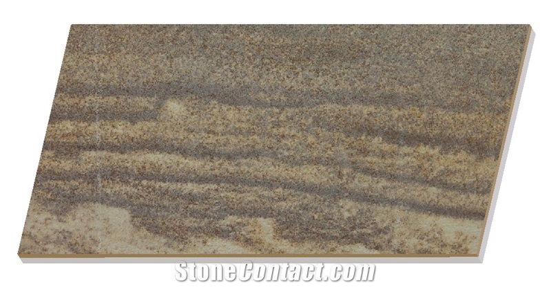 Green Sandstone Board, Beige Sandstone Building, Walling