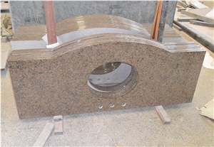 Granite Vanitytop, Tropical Brown Granite Bath Tops