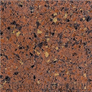 Red Quartz Stone (Wg355)/Red Sparkle/Red Crystal Slabs & Tiles