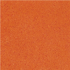 Wayon Orange/ Pure Orange Quartz Stone (Wg033) Slabs & Tiles