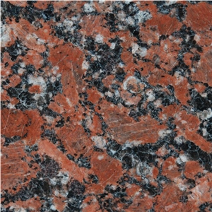 Rosso Santiago Granite Tile, Ukraine Red Granite