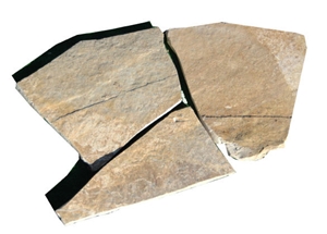Pavimenti Mosaico Calcarea Giallo Sabbia - Arenite, Arenite Gialla Yellow Sandstone Flagstone