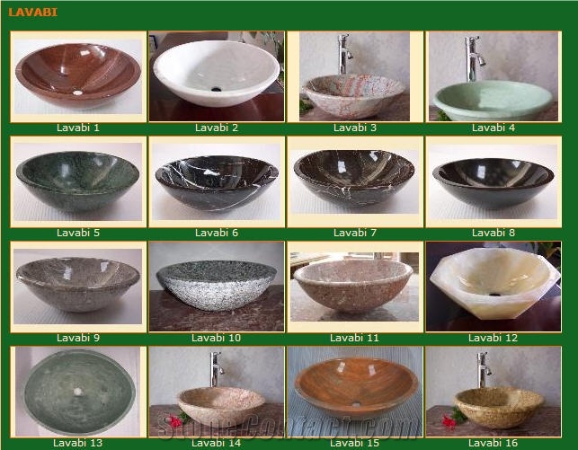 Wash Basins, Sinks