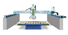 Granite / Stone Multi Disc Bridge Saw Cutting Mach