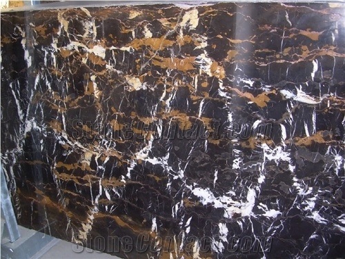 Marbel Tile Black Gold, Pakistan Black Marble
