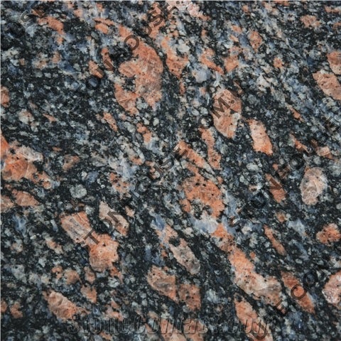 Brusilovsky Granite (Leopard), Brown Skif Granite Slabs