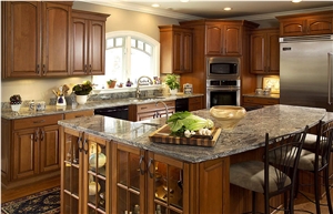 Granite Kitchen Top, Kitchen Design, Persa Gold Yellow Granite