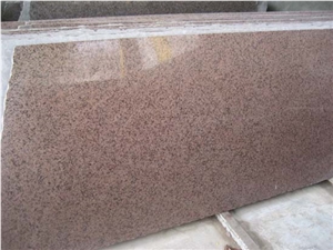 Bruno Red Granite Slabs & Tiles, India Red Granite Polished Floor Covering Tiles, Walling Tiles