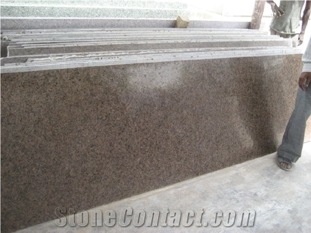 Choco Brown Granite Slabs & Tiles, India Brown Granite