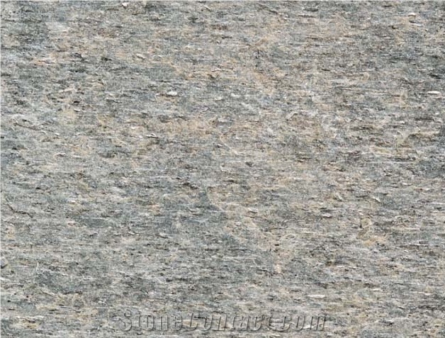 Silver Shine Quartzite Slabs, India Grey Quartzite