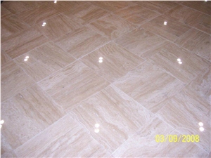 Denizli Light Travertine Slabs,Tiles, Beige Travertine Flooring Tiles, Walling Tiles