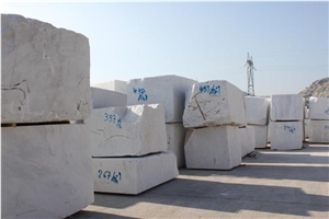 Thassos White Marble Block
