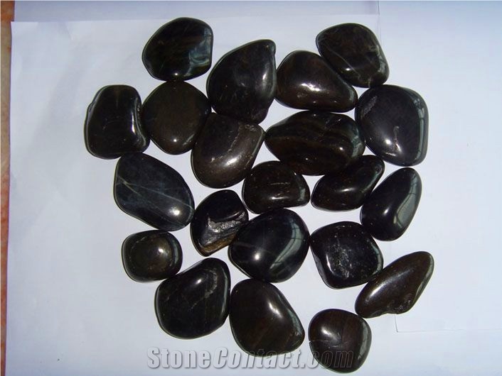 Black Pebble, Black Quartzite Pebbles