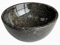 Stone Bathroom Sink, Brown Marble Sink
