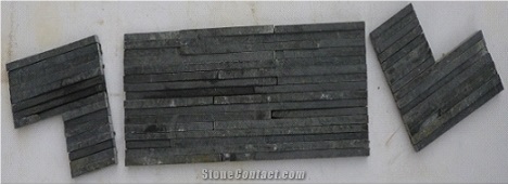 Black Slate Cultured Stone,Ledge Stone