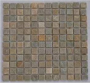 Slate Mosaics-Yellow Wooden