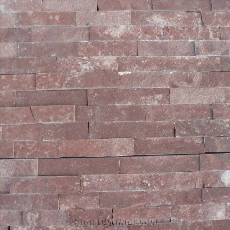 Hebei Red Sandstone Factory, China Red Sandstone Cultured Stone