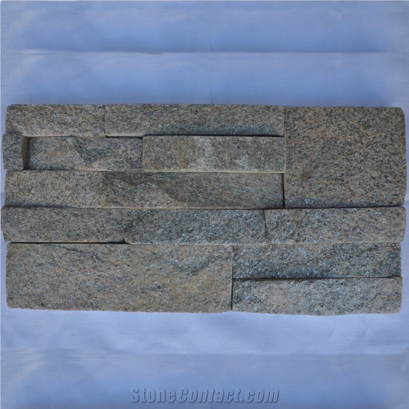 Ledge Stone Tile for Wall Cladding,Pink Quartzite Wall Cladding