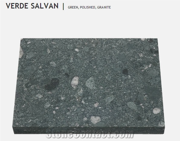 Verde Salvan Polished, Switzerland Green Granite Slabs & Tiles