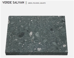 Verde Salvan Polished, Switzerland Green Granite Slabs & Tiles