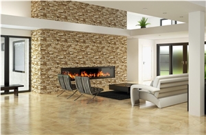 Indoor Flooring, India Beige Sandstone Slabs & Tiles