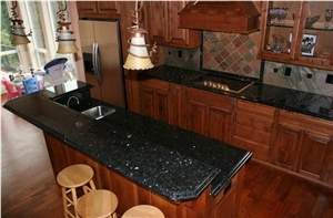 Kitchen Countertop , Granite Countertop,Emerald Pearl Green Granite Kitchen Countertops