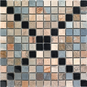 Stone Mosaic, Mosaic Tiles , Mosaics, Slate Mosaics