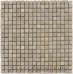 Cheap Stone Mosaic, Beige Slate Mosaic