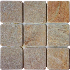 China Slate Mosaic,Beige Slate Mosaic