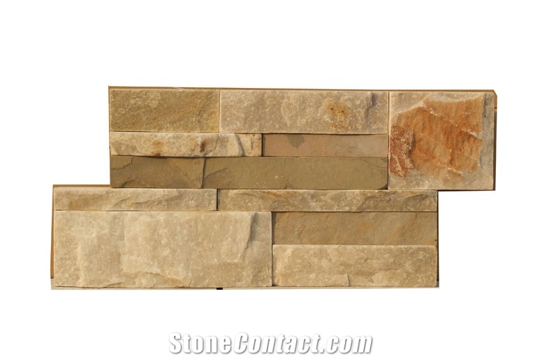 Cultured Stone Tile, Beige Slate Cultured Stone
