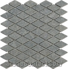 Diamond Slate Mosaic, Grey Slate Mosaic