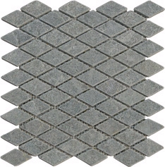 Diamond Slate Mosaic, Grey Slate Mosaic