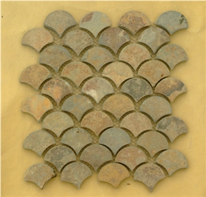 Brown Slate Mosaic