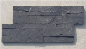 Slate Panel for Wall,Black Slate Cultured Stone