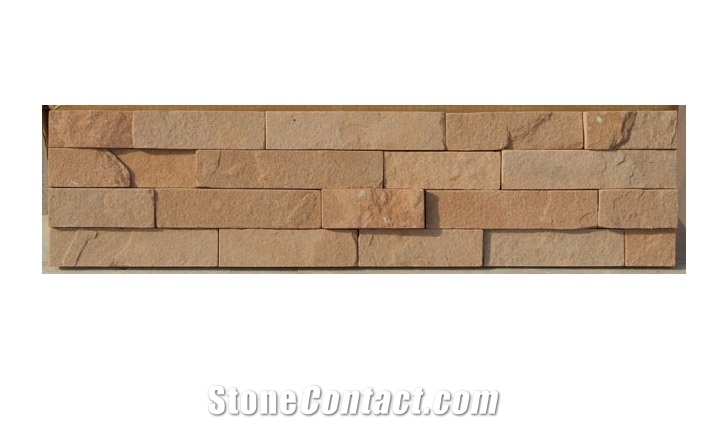 Pink Sandstone Stacked Stone