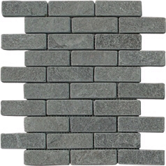 Tumbled Grey Slate Mosaic